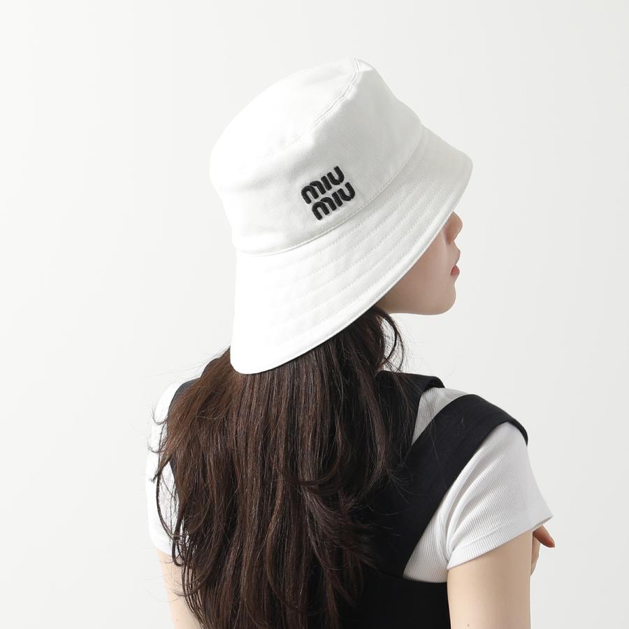 miu miu（ミュウミュウ） ハット 5HC341 2DXI レディース ドリルハット