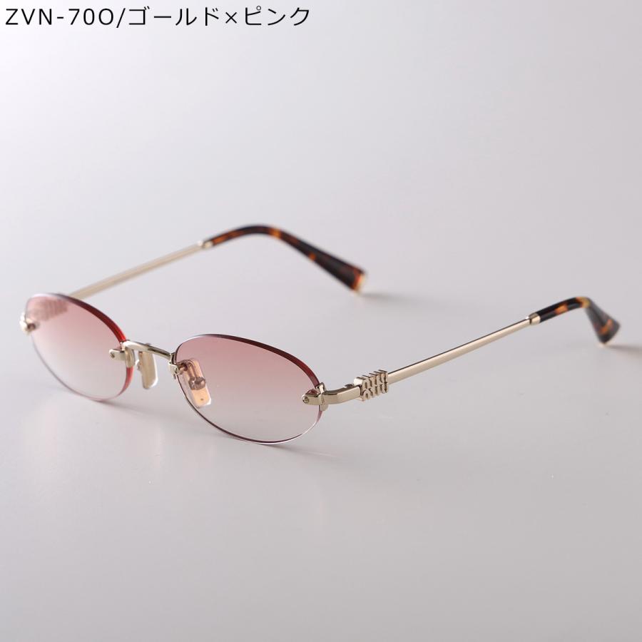 miu miu（ミュウミュウ） サングラス SMU A54 レディース オーバル型