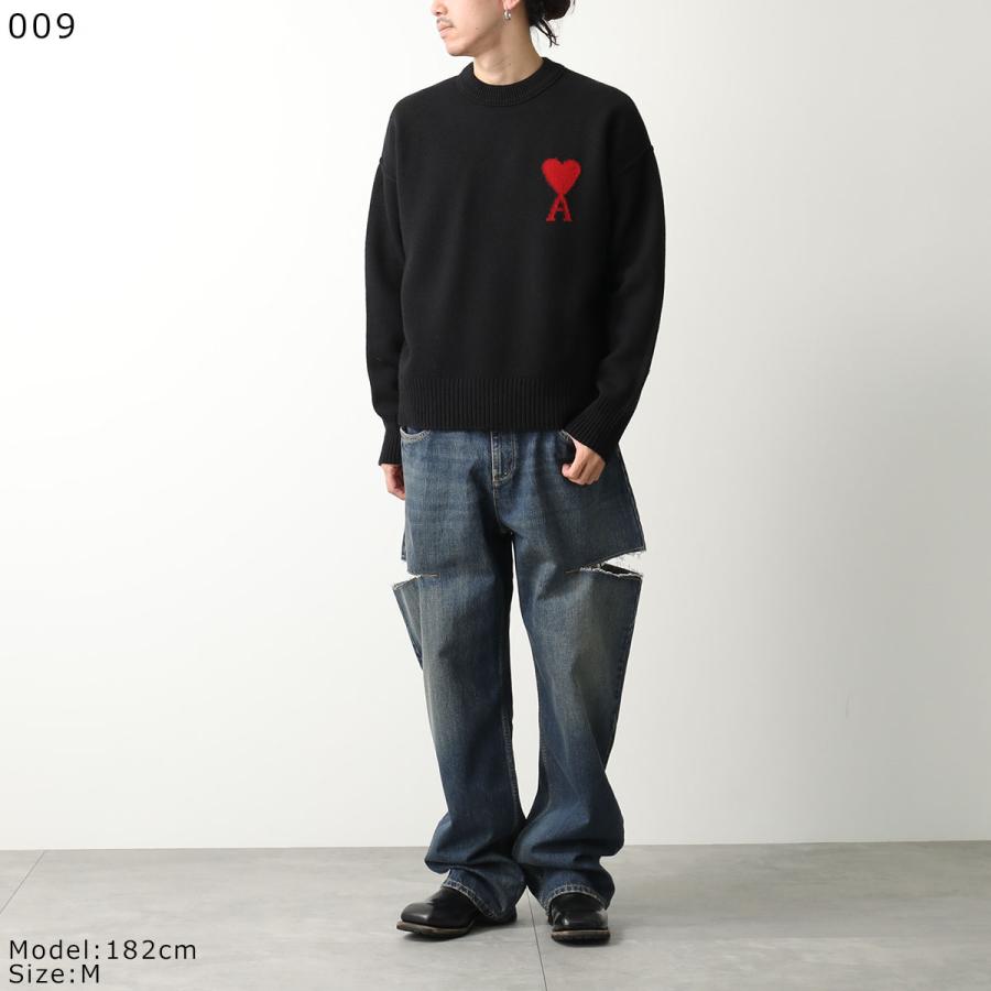 AMI Alexandre Mattiussi ami paris アミパリス ニット UKS838 018