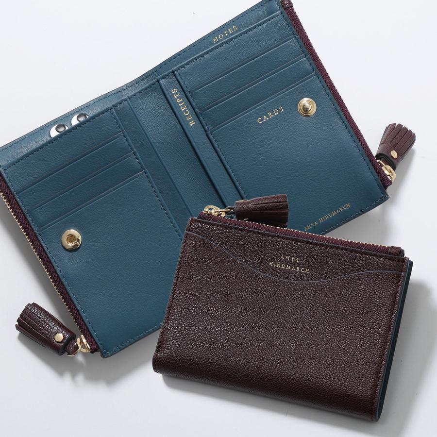 ANYA HINDMARCH（アニヤ・ハインドマーチ） 二つ折り財布 Small Double
