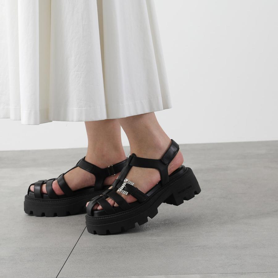 Sergio rossi（セルジオロッシ） サンダル SR TWENTY BUCKLE 025 トゥ