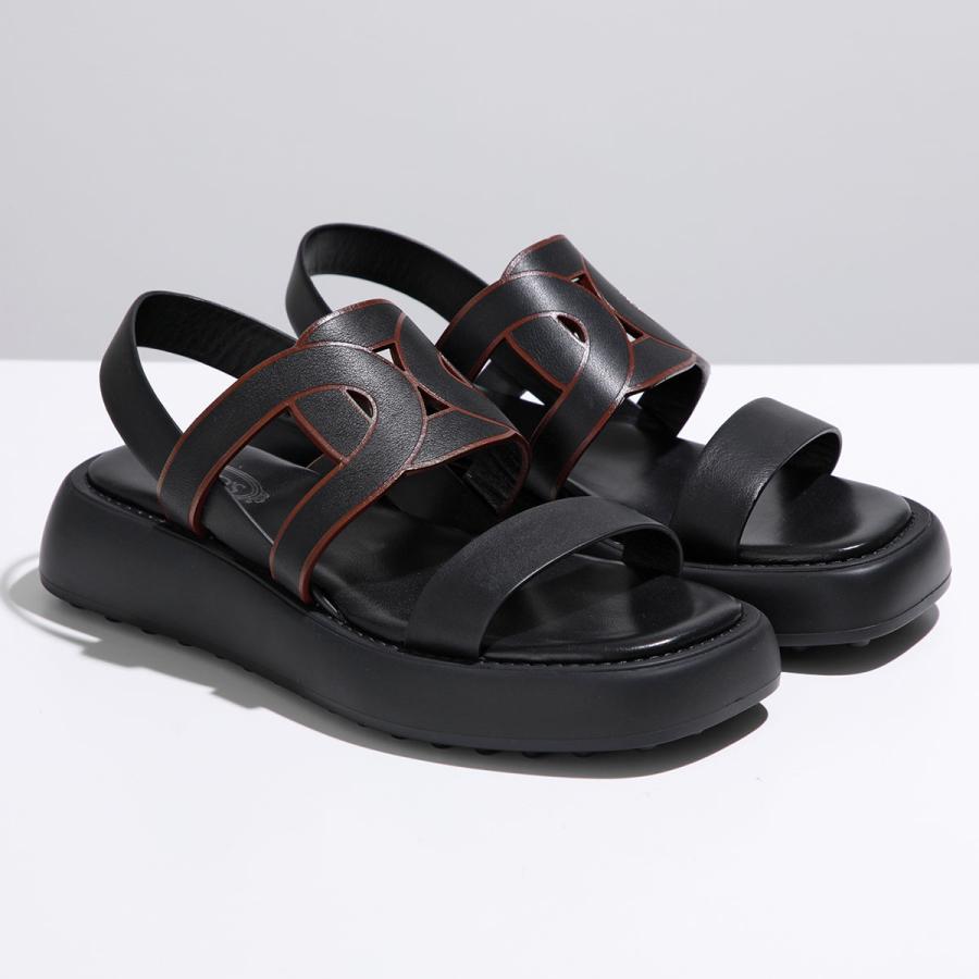 TOD'S（トッズ） TODS レザーサンダル XXW11K0IF10MID レディース