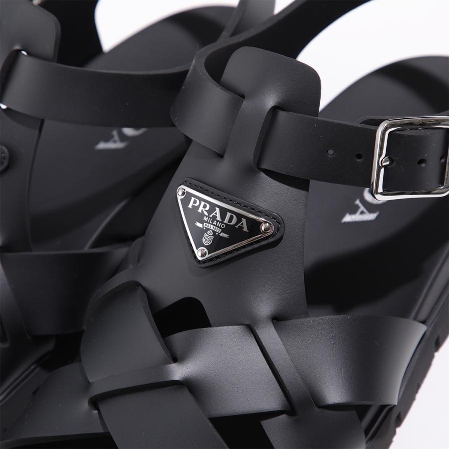 PRADA（プラダ） クロスサンダル 2X3118 3LKK メンズ トライアングル
