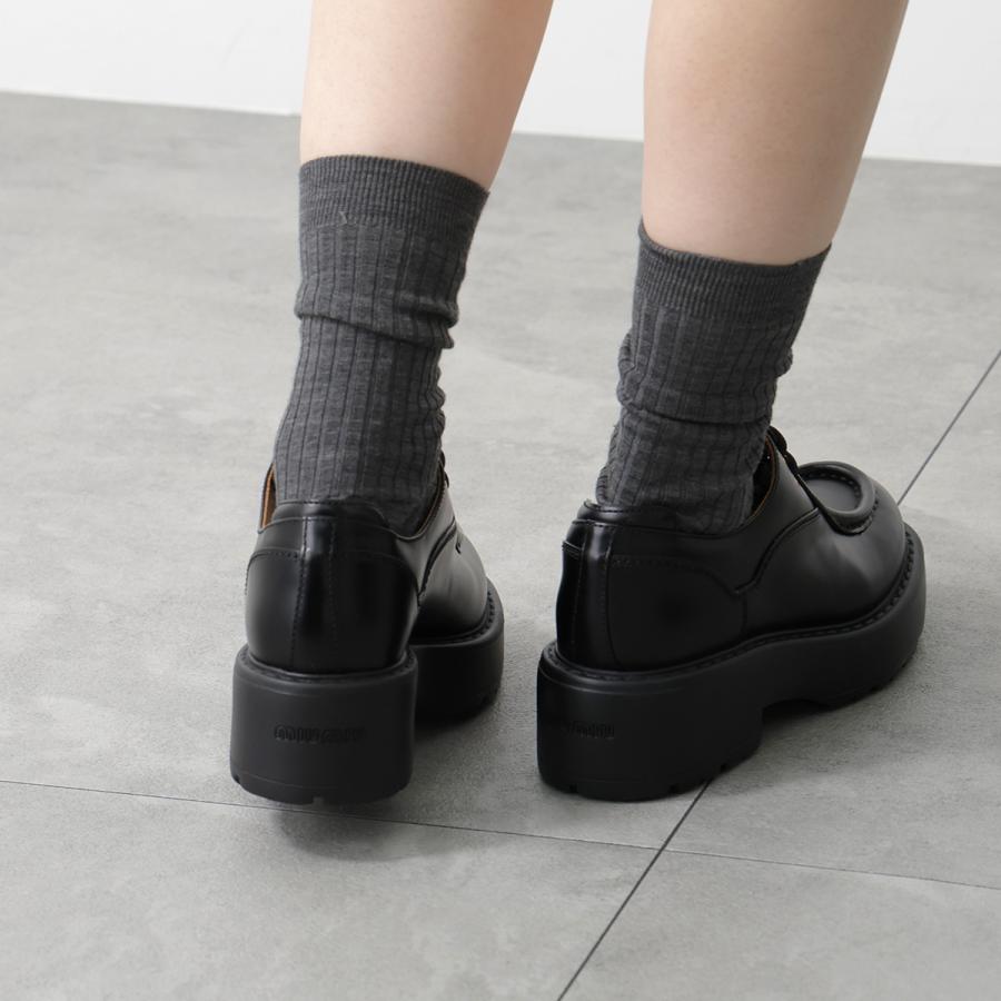 miu miu（ミュウミュウ） レースアップシューズ 5E964D B4L レディース