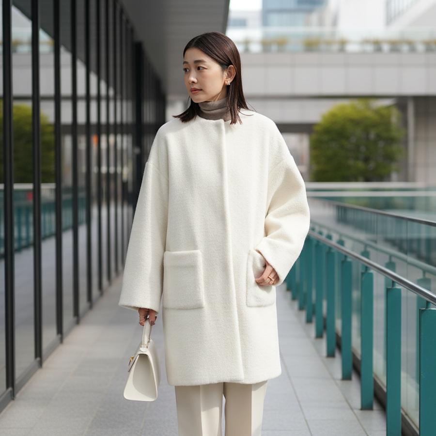 Dignite collier（ディニテコリエ） ボアコート 80256406 レディース