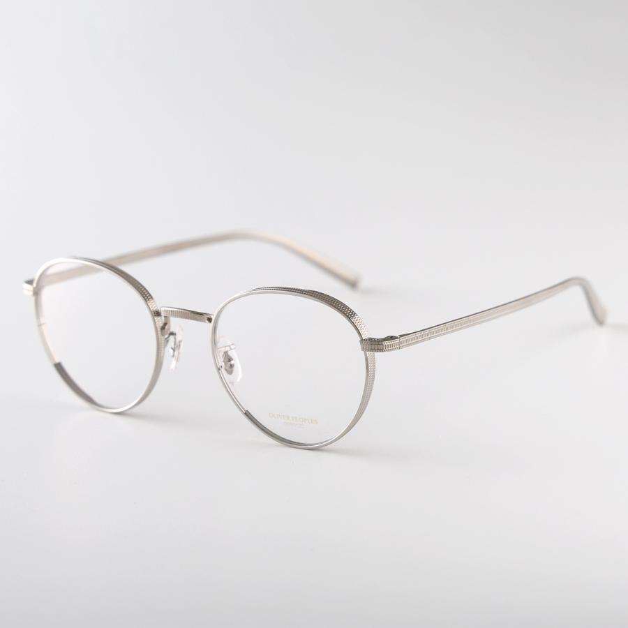 OLIVER PEOPLES メガネ Hartfordメタルフレームクリアレンズ OLIVER