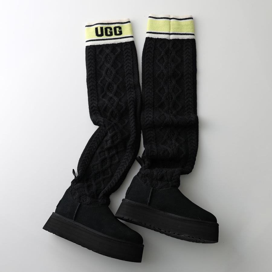 UGG（アグ） ロングブーツ W CLASSIC SWEATER LETTER TALL クラシック