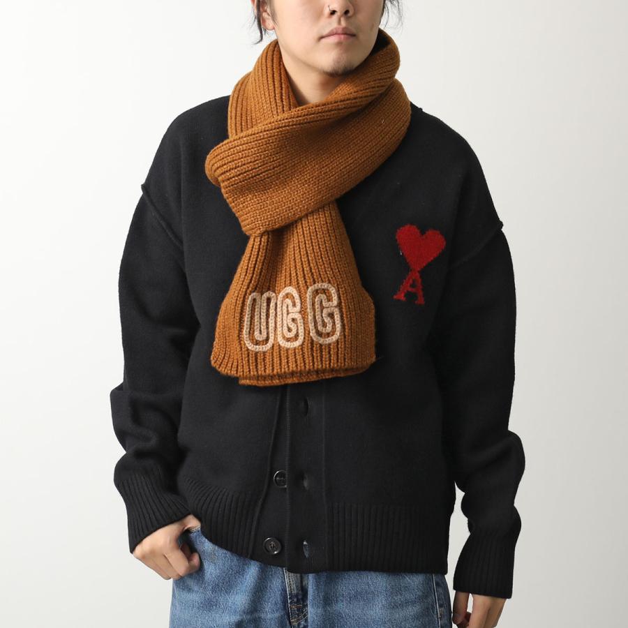 UGG（アグ） マフラー W CHUNKY CRAFTED RIB SCARF 102787 メンズ リブ