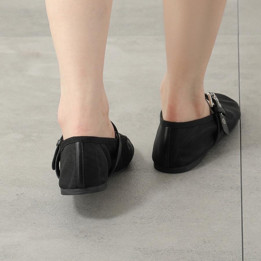 miu miu（ミュウミュウ） バレエシューズ 5F373E 099 レディース