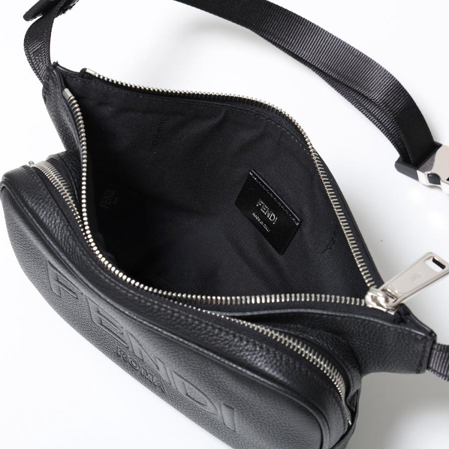FENDI（フェンディ） ボディバッグ 7VA605 AMAC メンズ レザー クロス