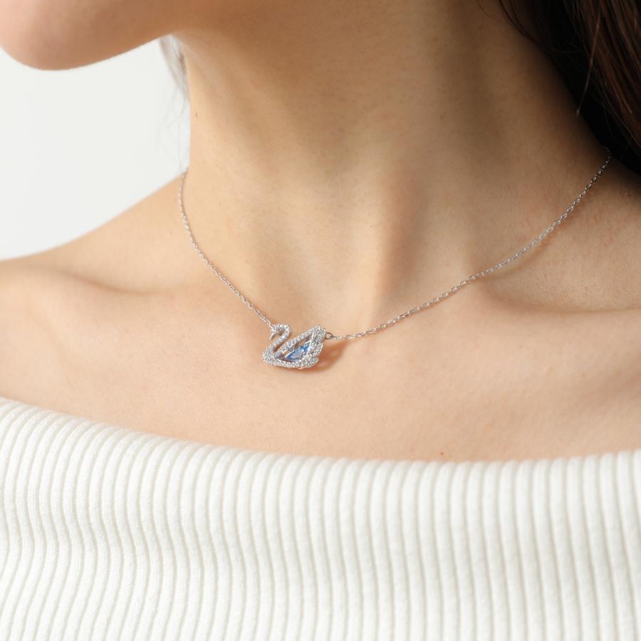 SWAROVSKI（スワロフスキー） ネックレス Swan スワン 5533397