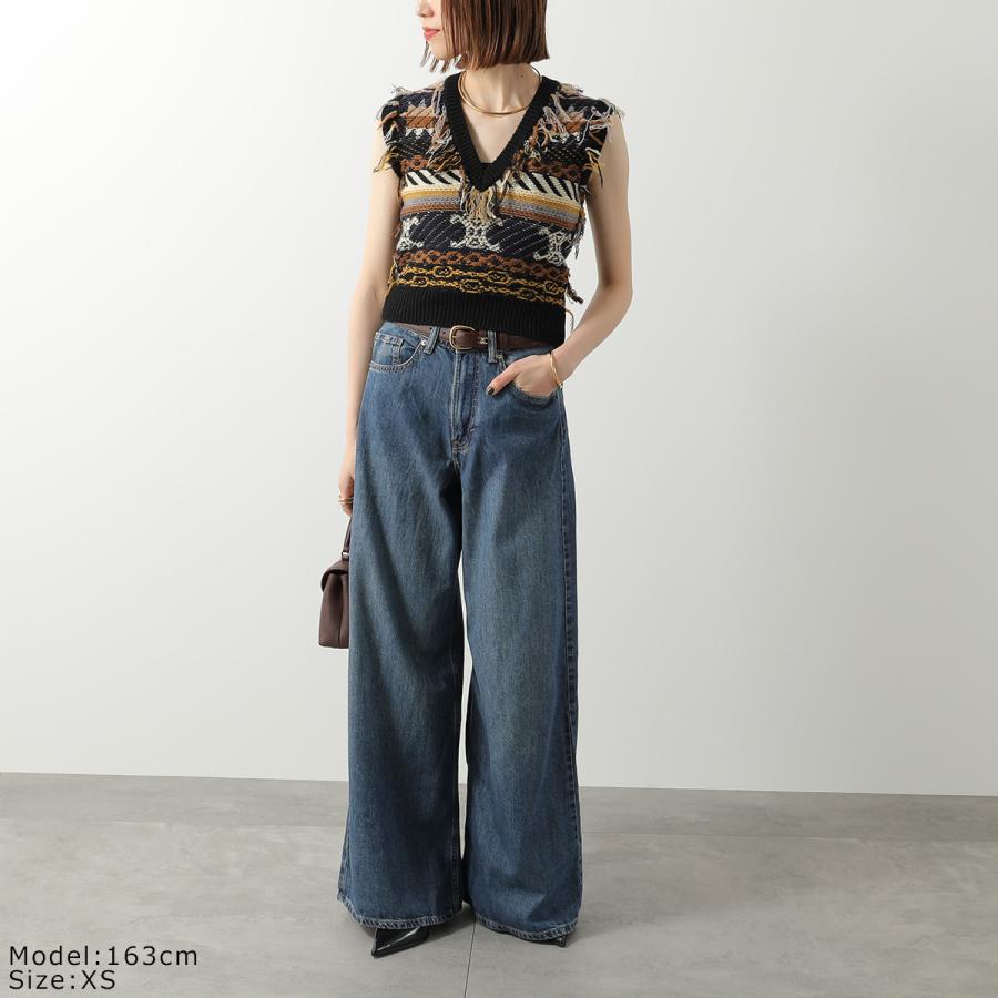 CELINE（セリーヌ） ニットベスト Triomphe トリオンフ RY0LU0V65.19BD