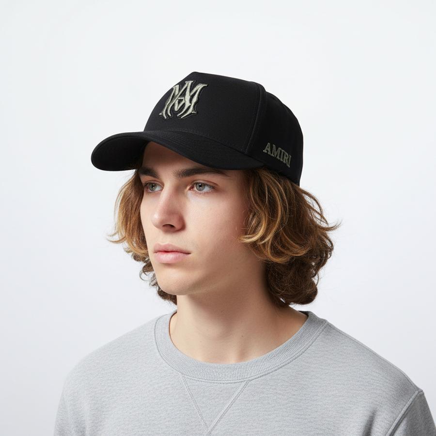 AMIRI（アミリ） ベースボールキャップ MA OUTLINE CANVAS HAT