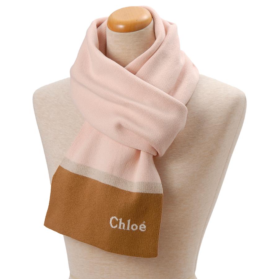 Chloe（クロエ） マフラー レディース ピンク 20270 45K CHLOE KIDS