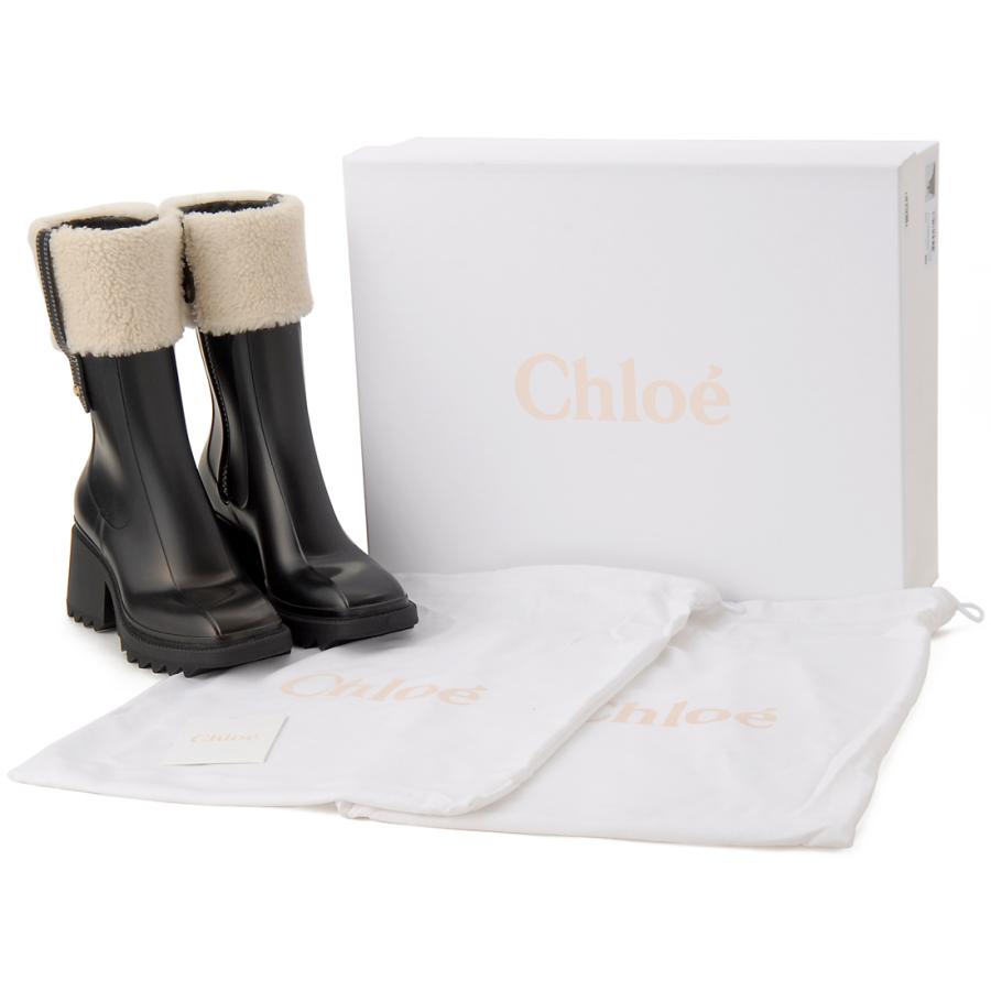 Chloe（クロエ） レインブーツ レディース 23S544DD 001 BETTY ベティ