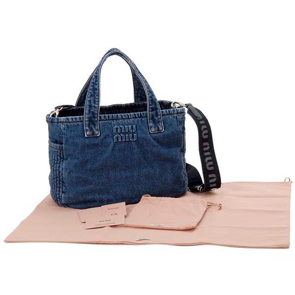 miu miu（ミュウミュウ） トートバッグ レディース 5BG236 2DP1 F0008