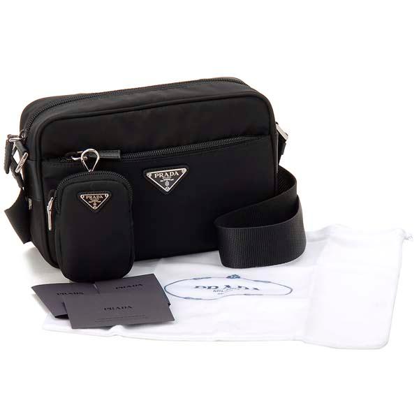 PRADA（プラダ） ショルダーバッグ ブラック 1BC167 RV44 F0002 B1M
