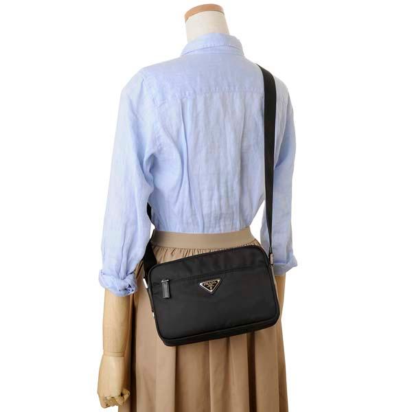 PRADA（プラダ） ショルダーバッグ ブラック 1BC167 RV44 F0002 B1M
