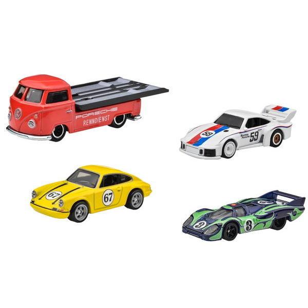1/64 4台セット プレミアム コレクターセット ホットウィール Hot