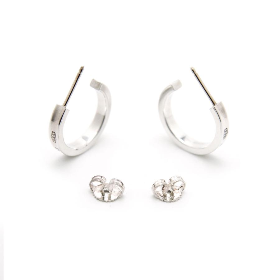 TIFFANY&Co.（ティファニー） ピアス Ag925 1837 ナロー フープピアス