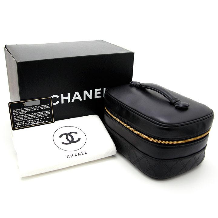 CHANEL（シャネル） バニティバッグ ビコローレ A01618 ブラック