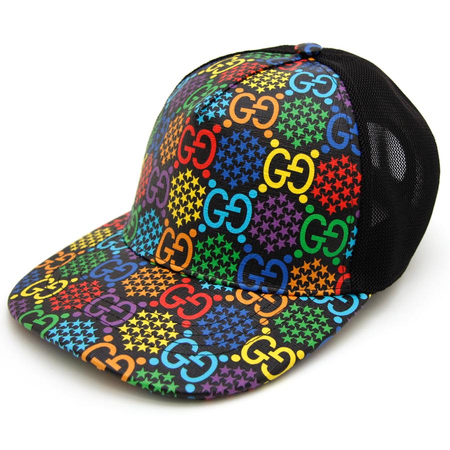 GUCCI（グッチ） キャップ GGサイケデリック ベースボール メッシュ