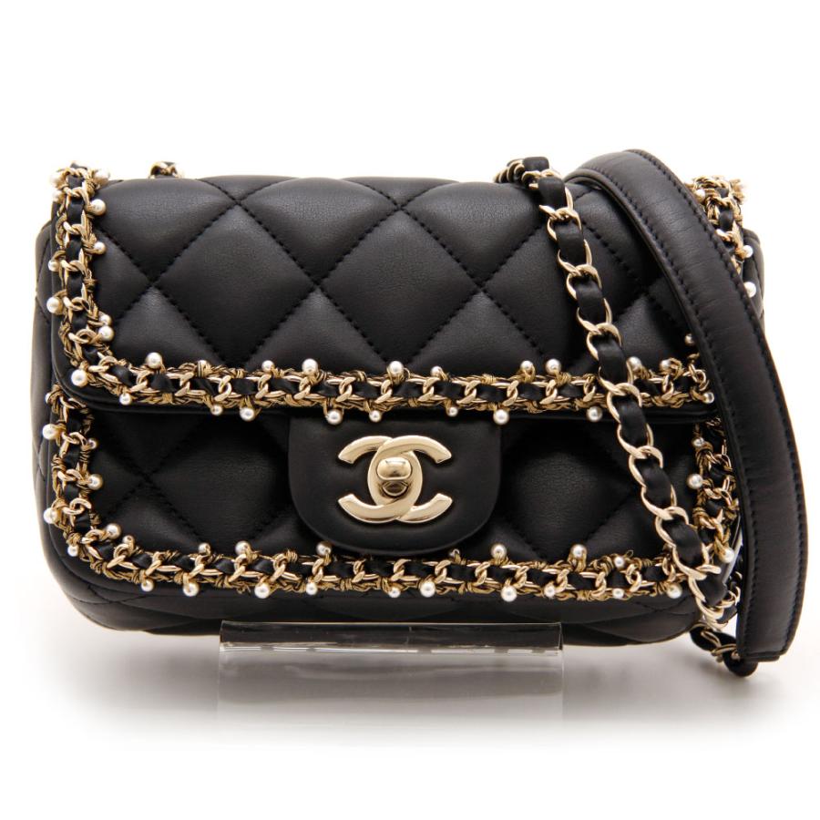 CHANEL（シャネル） ショルダーバッグ ミニマトラッセ ラムスキン