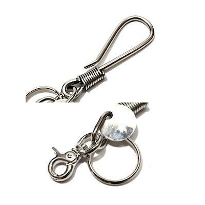 REDMOON（レッドムーン） キーホルダー S-GK-FP ジャーマンシルバー製