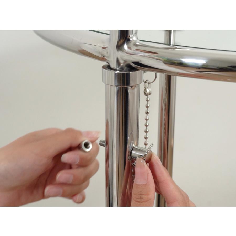 アイリーングレイ アジャスタブルテーブル 7段階調整 サイドテーブル