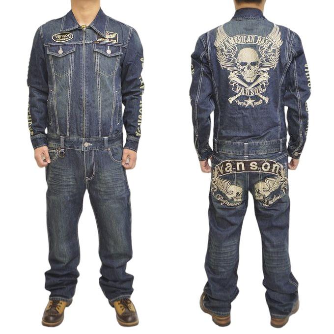 VANSON（バンソン） 当店別注 VANSON ABV-705 ABV-2202 デニム