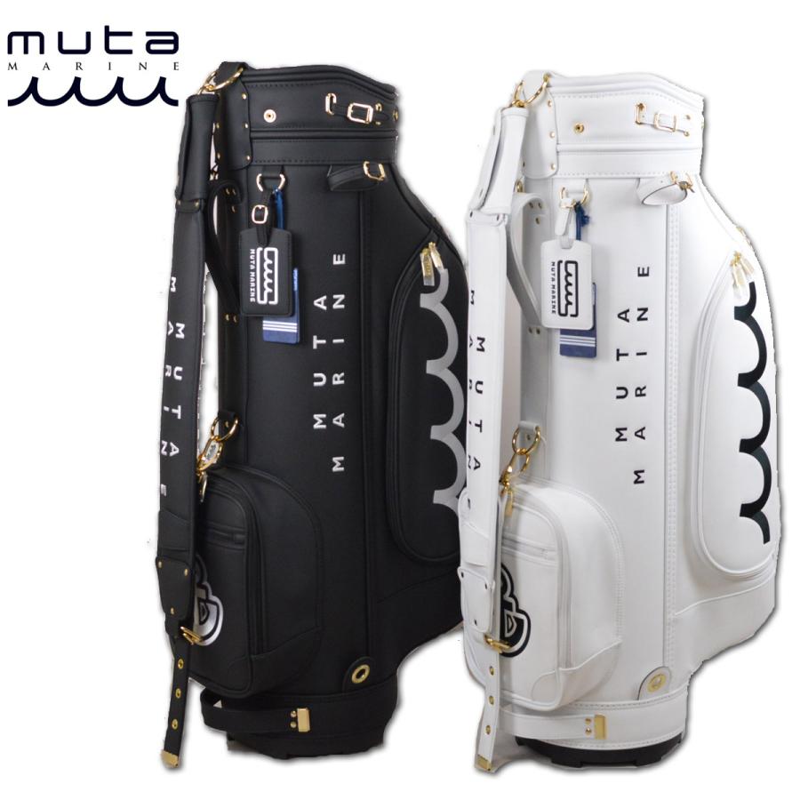 muta（ムータ） キャディバッグ メンズ マリン ゴルフ marine golf 黒