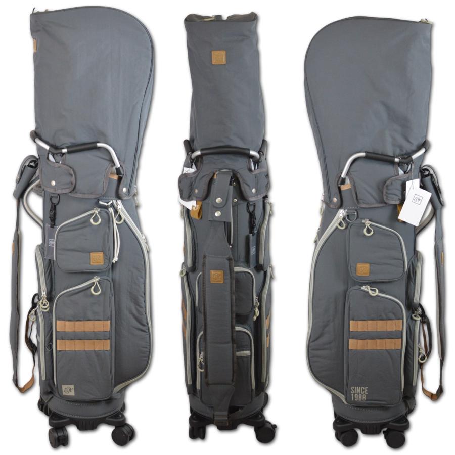 ZOY（ゾーイ） キャディバッグ 四輪キャディバッグ キャスター ゴルフ