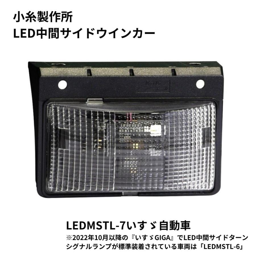 日本ボデーパーツ工業 LED 中間サイドターンシグナルランプ いすゞ用