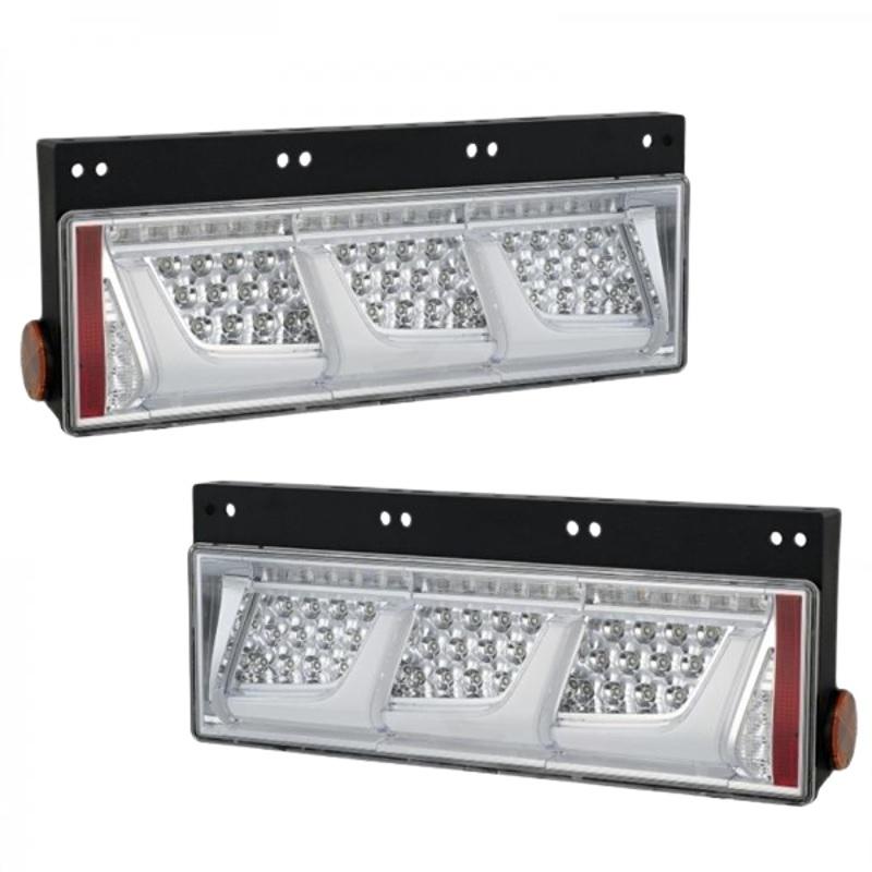 小糸製作所 LEDリアコンビシーケンシャルテール クリア Ver 3連タイプ