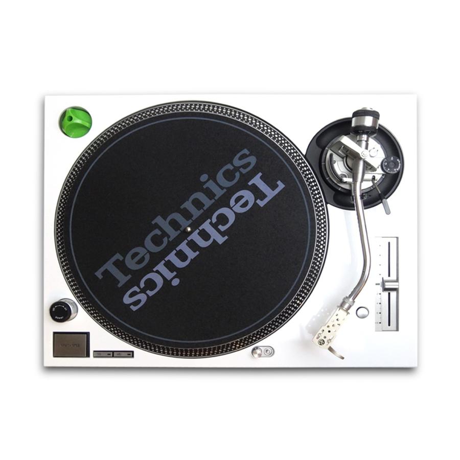 ターンテーブル カバー (Faceplate) ホワイト 1枚 （for Technics SL