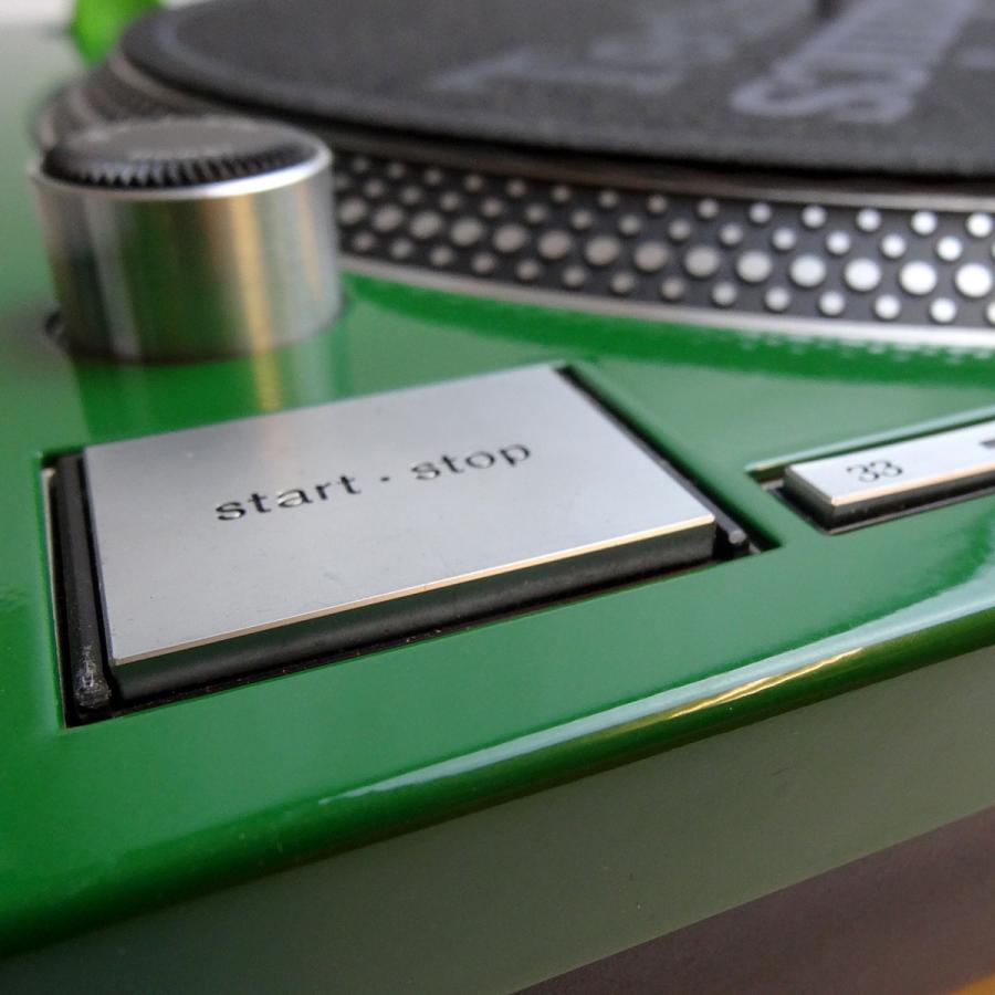 ターンテーブル カバー (Faceplate) グリーン 1枚 （for Technics SL