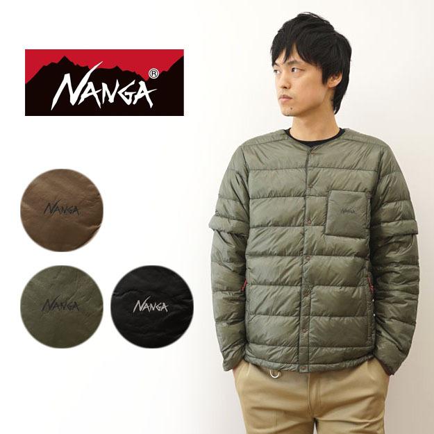 NANGA（ナンガ） INNER DOWN CARDIGAN DETACHABLE SLEEVE インナー