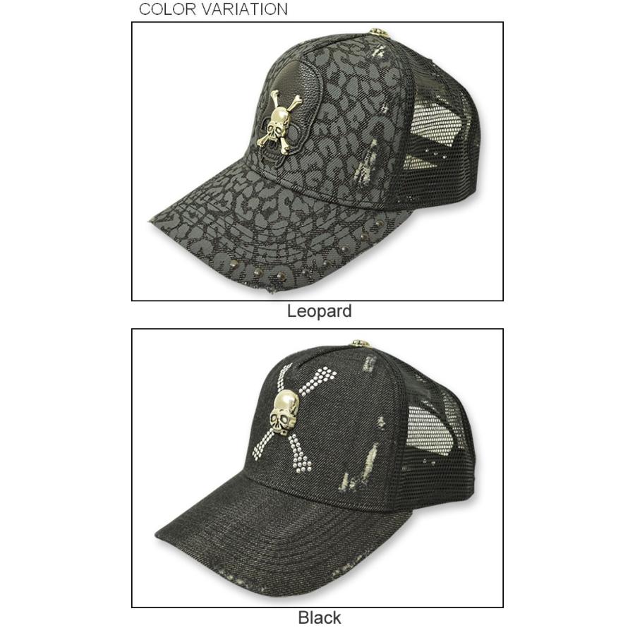 Roen（ロエン） スカル メッシュキャップ メンズ レディース キャップ