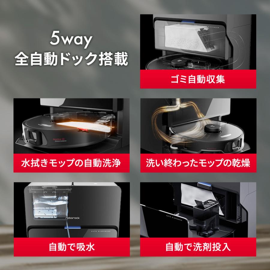 Roborock（ロボロック） 【公式】ロボロック ロボット掃除機 S8 MAXV