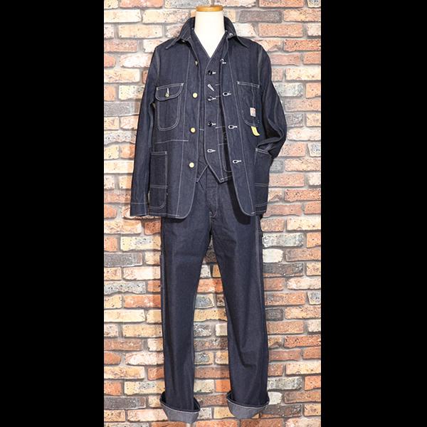 SUGAR CANE シュガーケーン 11oz. BLUE DENIM WORK VEST ブルーデニム