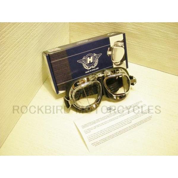 ハルシオン HALCYON ゴーグル MK-49 本革製 : ROCKBIRD MOTORCYCLES