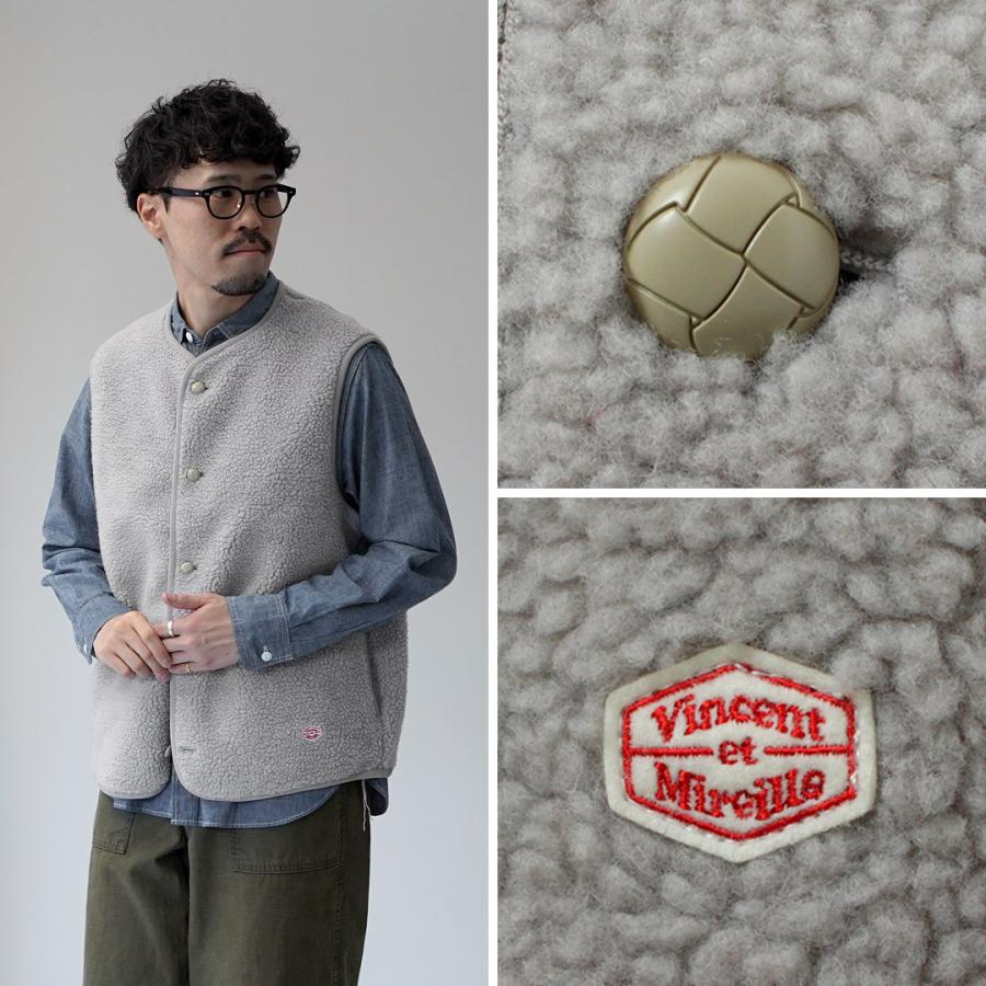 VINCENT ET MIREILLE（ヴァンソン エ ミレイユ） ボアベスト ソリッド