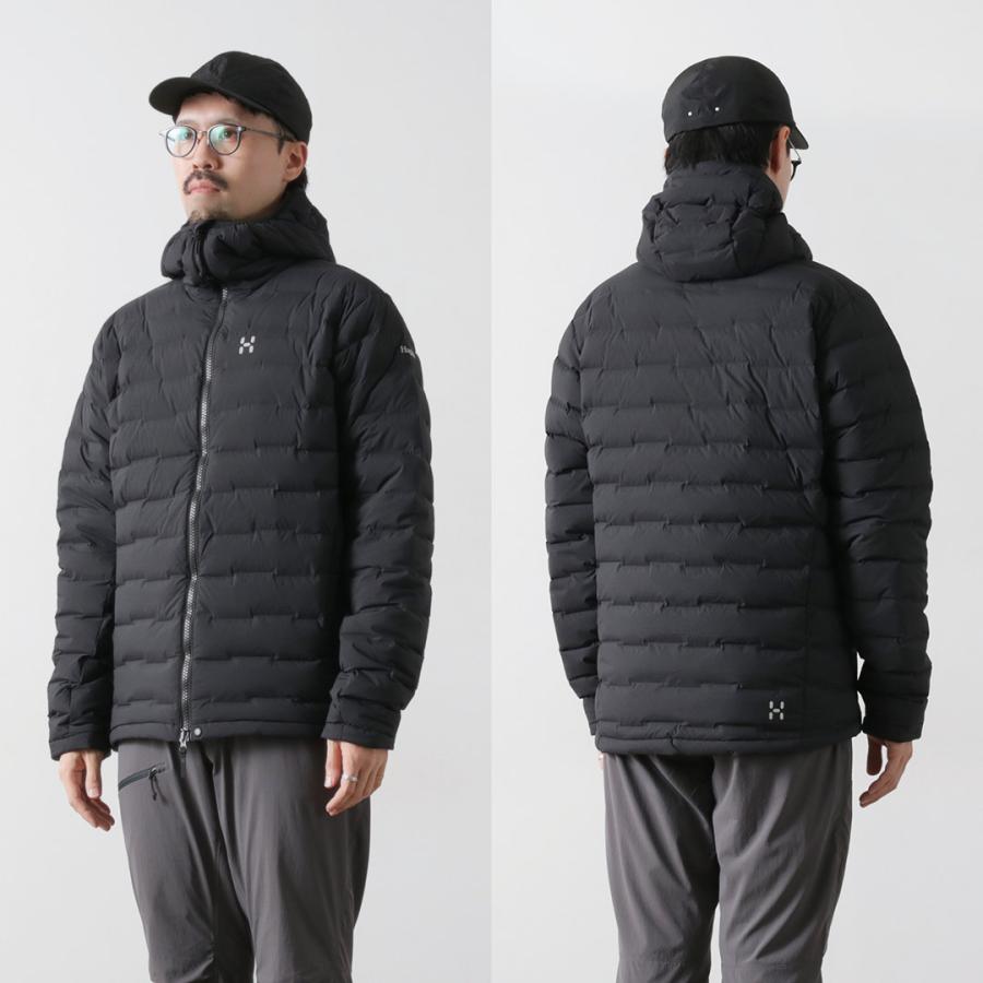 HAGLOFS（ホグロフス） スピッツ ダウン フード ジャケット / メンズ