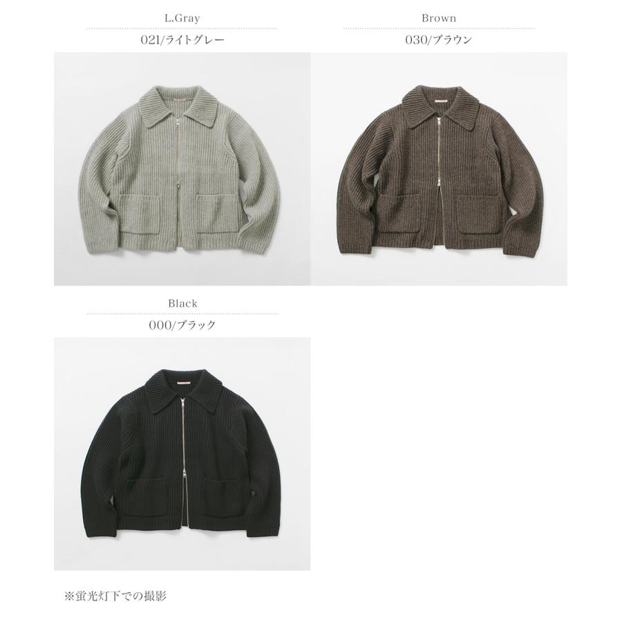 RYE TENDER（ライテンダー） ジェローム ジャケット 両畦編み
