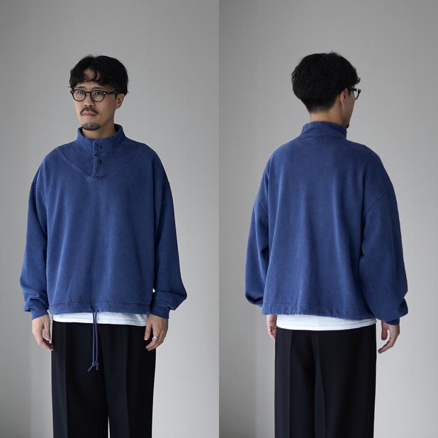 REMI RELIEF（レミ レリーフ） SP加工スポーツスウェットクルー