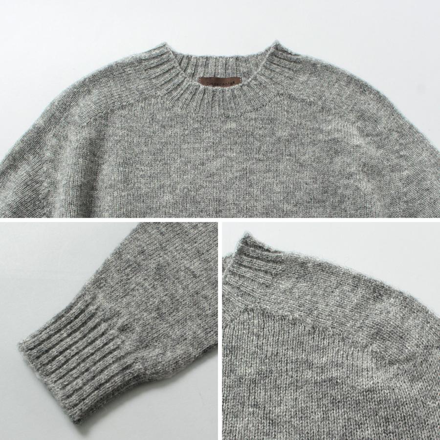 Rinascente（リナシェンテ） シェットランドウール シームレス クルー