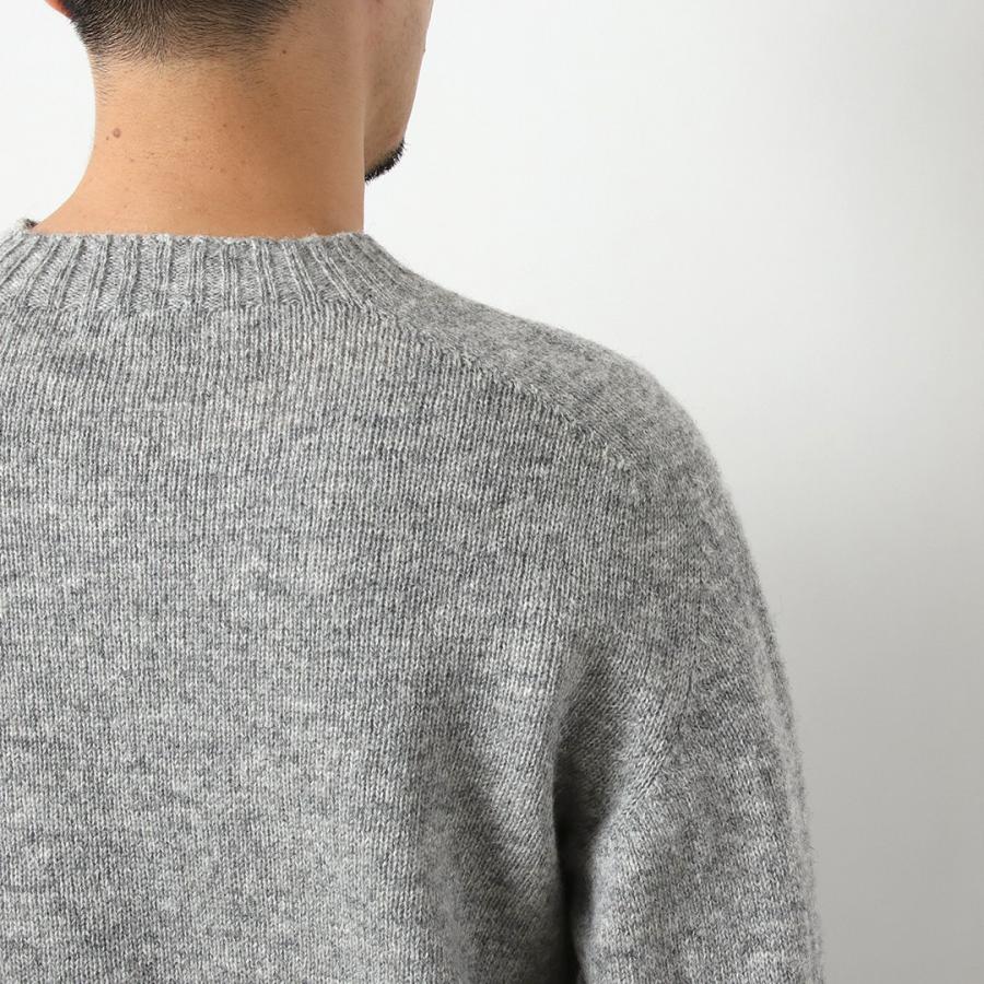 Rinascente（リナシェンテ） シェットランドウール シームレス クルー