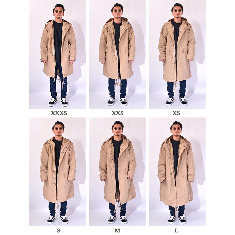 HOUSTON ヒューストン ジャケット M-51 M51 モッズコート メンズ