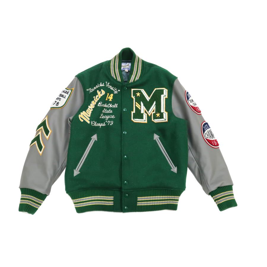 WHITESVILLE ホワイツビル スタジャン 30oz メルトン x ステアハイド