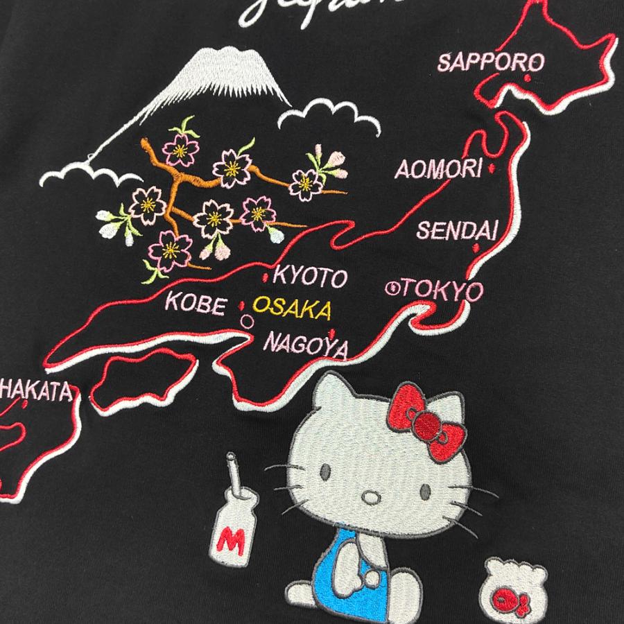 ハローキティ テンストライク 半袖Tシャツ キティちゃん 富士桜 日本